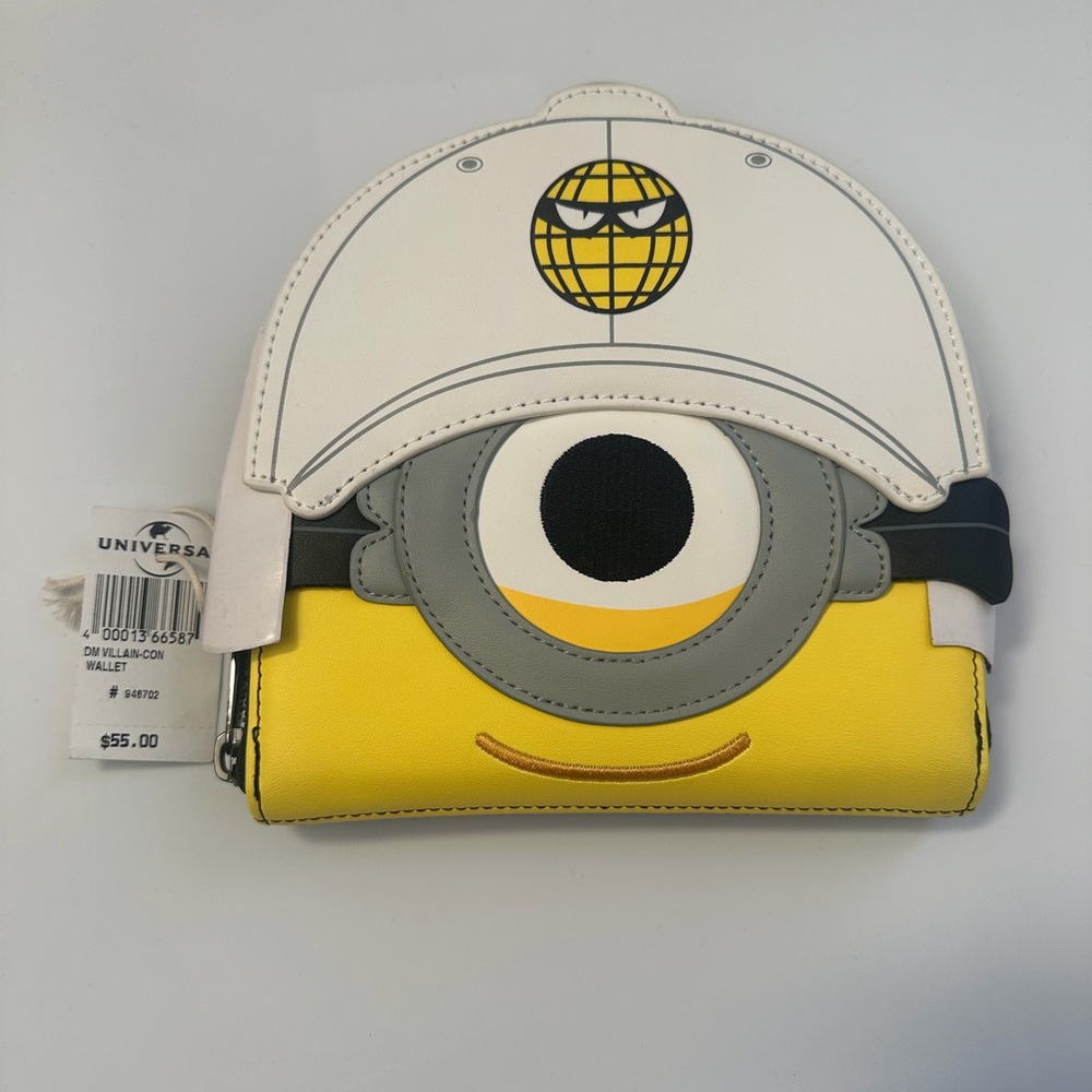 Loungefly Minion Cap Wallet- NWT